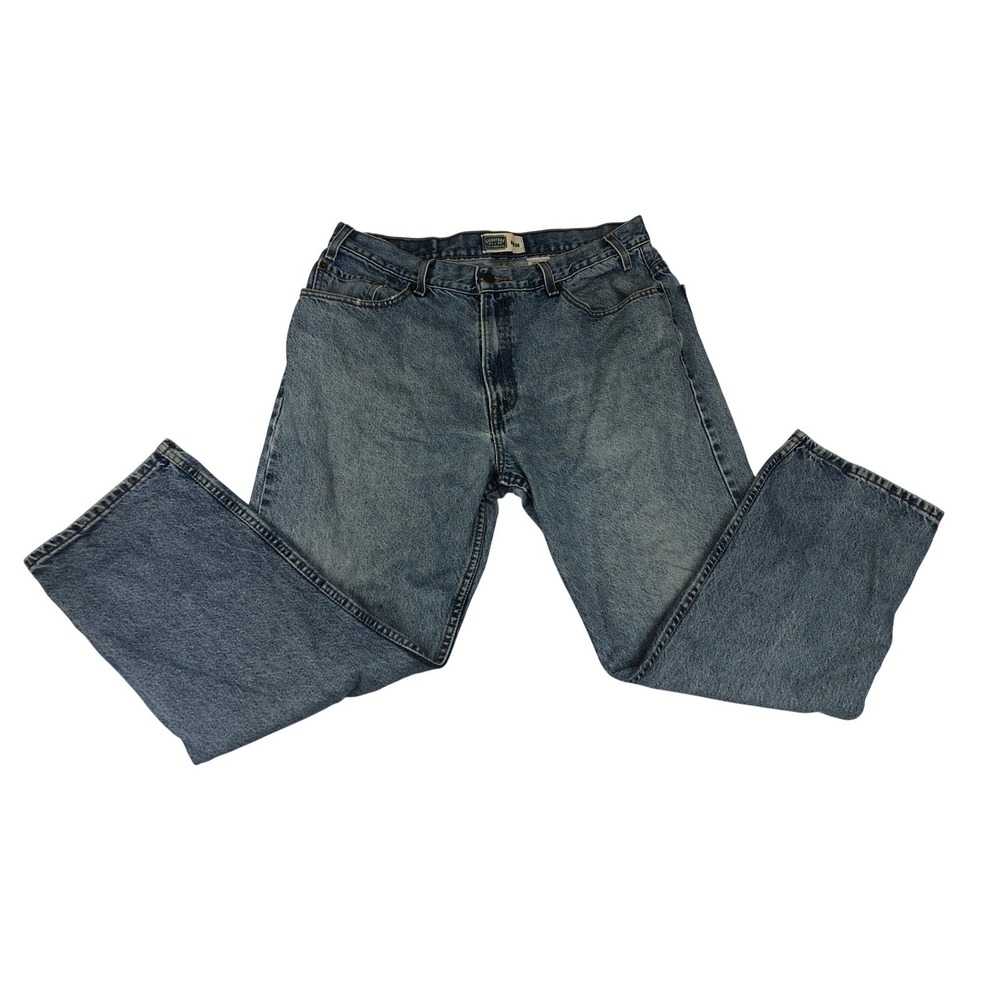Signature by Levi Strauss Co Mens Regular Fit Blue Wash Denim Jeans W38‎ L30